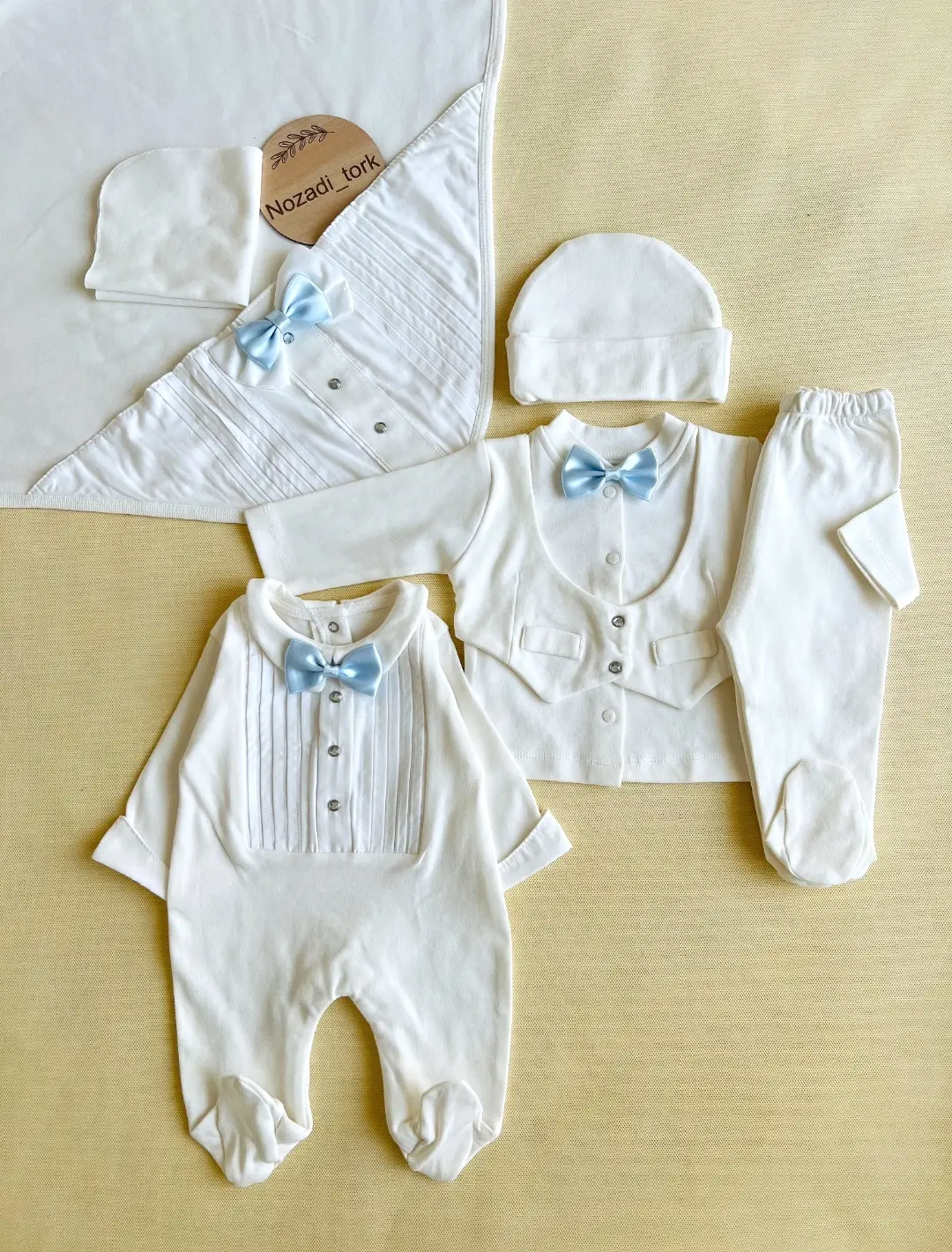 ست بیمارستانی پسرانه ترک برند eda baby