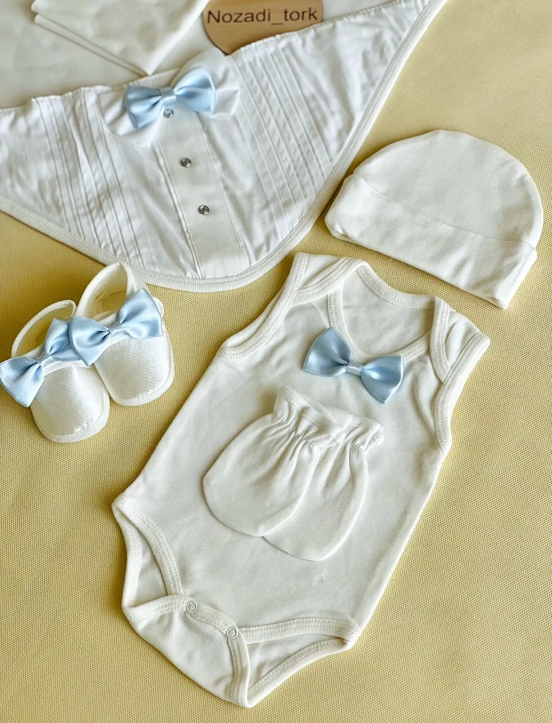 ست بیمارستانی پسرانه ترک برند eda baby